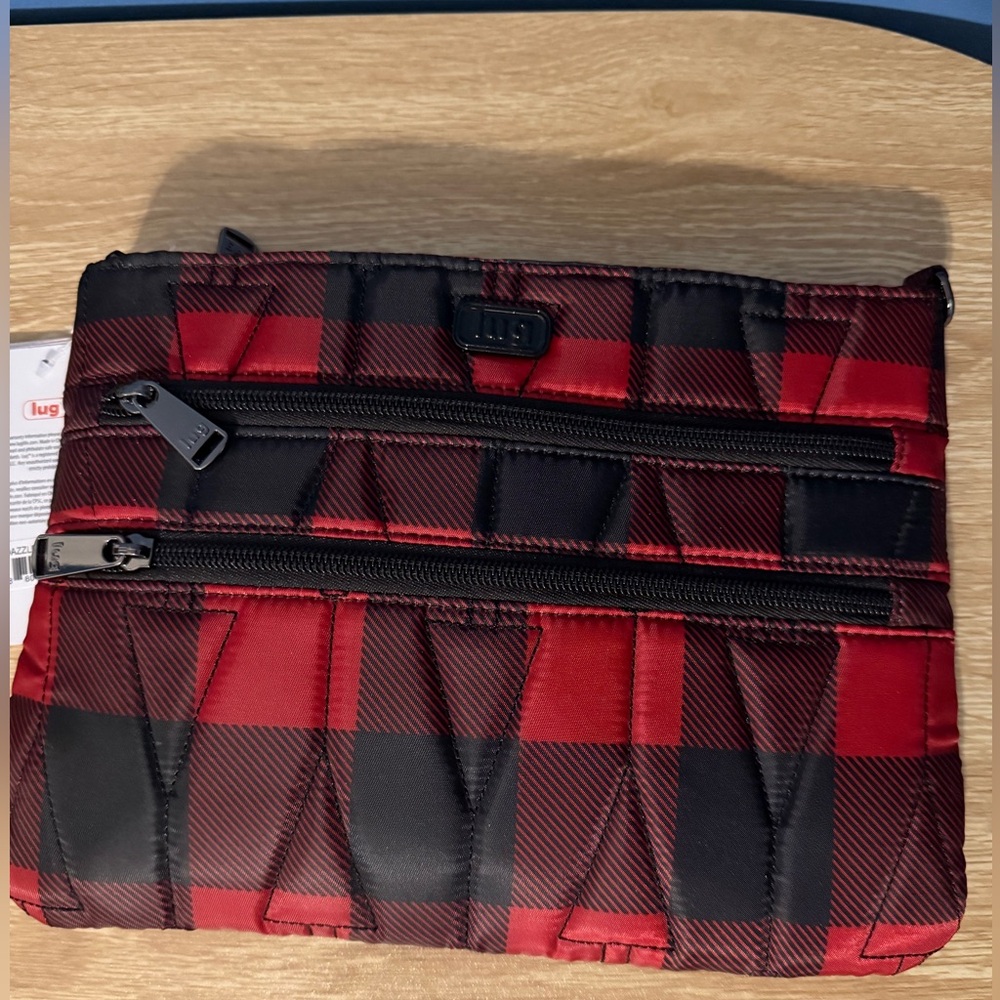 Lug Dazzle Buffalo Check Red